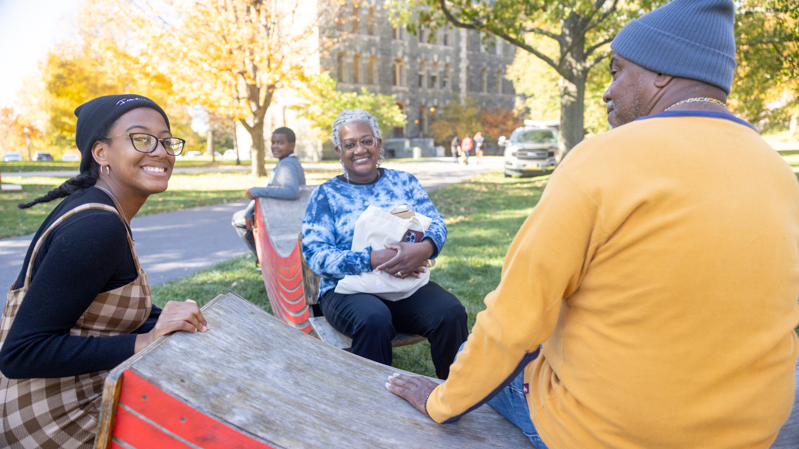 Family Weekend 2022 on the Arts Quad.